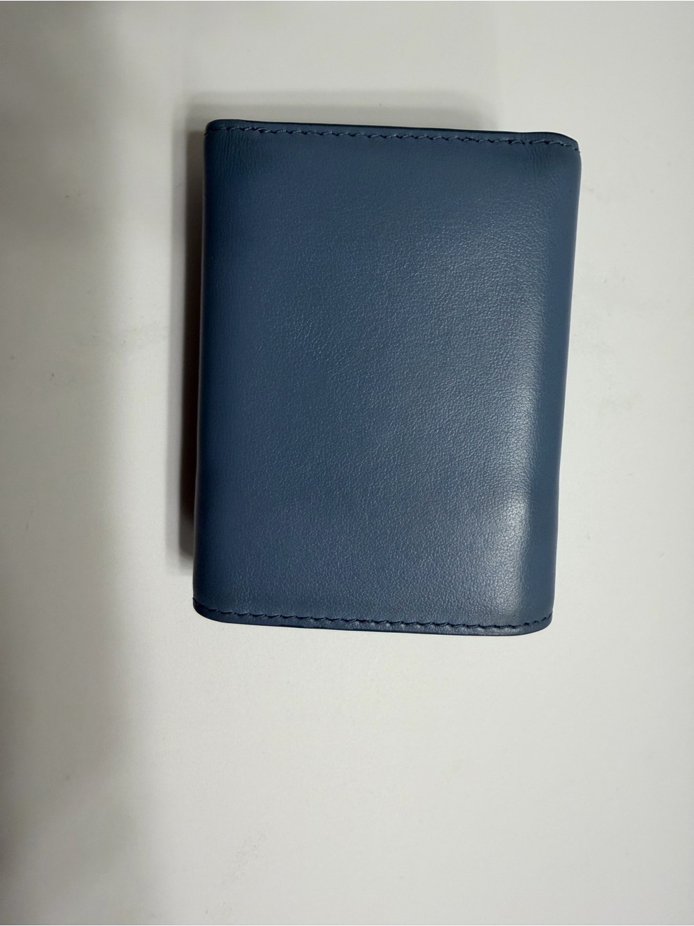 EUC- MIU MIU MADRAS LEATHER TRIFOLD WALLET- WOTH BOX AND COA CARD AND TAG 🦋🌸 - Picture 12 of 15